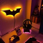 Batman Superhero Led Lamp Creative Night Light For Bedroom Wall Home Decoration. Fixed Price $39.15.