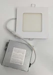One Ostwin Led Square Recessed Mini Panel 4" 9W 3000K Daylight, White, Lmp-jbs. Fixed Price $6.00.