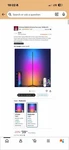 Tyute Smart Rgbic Led Corner Floor Lamp, Multicolor, App & Remote Control. Fixed Price $40.00.