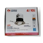 Lithonia 4IN Adjustable Gimbal Led Recessed Light Kit Bn 2700K New. Fixed Price $23.00.