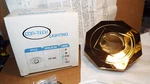 Lot Of 8 Con-tech Lighting CTR-1623 Pb Octagon Brass Recessed Trim Baffle New. Fixed Price $24.00.