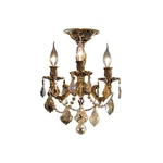 Elegant Lighting 9203F13FG-GT/RC Rosalia Flush Mount French Gold. Fixed Price $680.00.