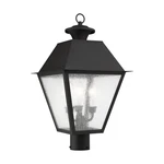 Livex Lighting 2169-04 Mansfield 3-LIGHT Outdoor Post Head, Black. Fixed Price $832.48.
