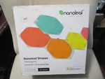 Nanoleaf Shapes 7 Hexagons Smarter Kit Multicolor Wall Light Panels Wifi. Fixed Price $98.99.