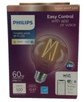 Philips Tunable G25 60W Eq Dimmable Smart Wi-fi Wiz Connected Light Bulbs. Fixed Price $9.99.