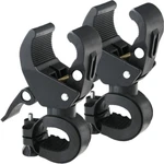 2 Pack Universal 90-DEGREE Rotating Led Flashlight Torch Mount Clamp Clip Holder. Fixed Price $9.99.