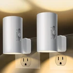 Led Night Lights Sensor Dusk To Dawn, 0-100 Lm Dimmable, Soft White, Modern Fo. Fixed Price $13.99.