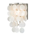 Vaxcel Lighting W0151 Capiz Shell Elsa 1-LIGHT Vanity. Fixed Price $99.99.