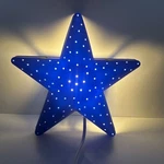 Ikea Smila Stjarna Blue Star Wall Lamp Kids Room Night Light Anna Efverlund. Fixed Price $20.00.