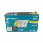 35W Equivalent Bright White MR16 GU10 Dimmable Led Light Bulb (3-PACK). Fixed Price $14.24.