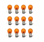 12 Pack 2357 1157 Brake & Turn Signal Bulbs Amber Long Life Auto Lights. Fixed Price $18.28.