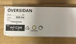New Ikea Oversidan Led Wardrobe Lighting Strip Beige 96 Cm (38 ") 805.895.43. Fixed Price $40.34.