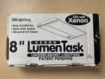 New Gm Lighting Lumentask 120V Xenon Direct Wire Undercabinet X8-120-WH. Fixed Price $15.29.