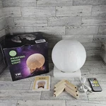 Usb Rechargeable 3D Printing Moon Lunar Led Night Light Stand Lamp Touch Sensor. Fixed Price $14.99.