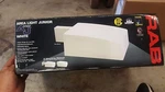 Rab AJF52FXQTW/PCS Area Light 26W Cfl Hpf Flat Wall + 120V White. Fixed Price $199.95.