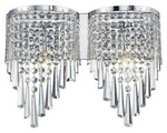 Z-lite Tango Two Light Chrome Crystal Vanity. Fixed Price $95.99.