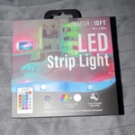 Electronic Necessities 10FT Rgb Strip Light, Remote, Usb, 50+. Fixed Price $12.00.