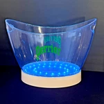 Perrier Branded Acrylic Light Up Bottle Service Bucket - New Battery Powered. Fixed Price $34.99.