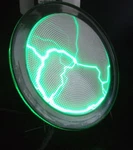 Betterjonny - 6" Plasma Plate Lumin Disk Light Show Party Home Decor Respond To. Fixed Price $75.00.