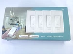 Gosund Smart Voice Control Wifi Light Switch Works W/ Google Alexa 4 Pack. Fixed Price $34.95.