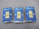 Leviton 6633-I 3-WAY Slide Dimmer W/locator Light Ivory (3-PACK) New. Fixed Price $25.00.
