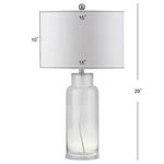 Safavieh Bottle Glass Table Lamp, Reduced Price 2172718090 LIT4157B-SET2. Fixed Price $93.00.