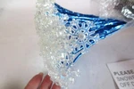 Nib Mr. Christmas Snowflake Starlite Sphere Lights - Timer, Flexible Blue Stems. Fixed Price $17.12.