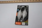 (2-PK) -feit Electric 27K Dimmable Filament Tip Frosted Led Bulb. Fixed Price $6.20.