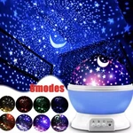 Led Usb Light Kid Sleep Night Sky Romantic Starry Projector Cosmos Lamp. Fixed Price $12.82.