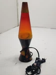 14.5 Schylling Lava Lamp Tri-colored Globe Red/yellow W/ Volcano-themed Design. Fixed Price $20.99.