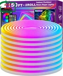 150FT Neon Rope Lights,flexible Led Control With App/remote,multiple. Fixed Price $95.94.