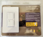 Lutron Ma-lfqhw-la Maestro Quiet Fan Control & Dimmer Kit New C6. Fixed Price $69.99.