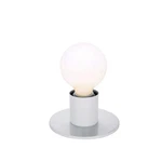 Satco Nuvo 5 In. 1-LIGHT White Contemporary Semi-flush Mount. Fixed Price $13.99.
