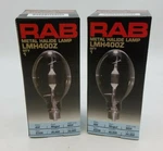 2PC Rab LMH400Z Metal Halide Lamp 400W Light Bulb ED28 40000 Lumens 20000HR Life. Fixed Price $25.00.
