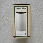 Harbor Lighting Accent White Finish 1/2 D 6 1/4 H#73848. Fixed Price $22.72.