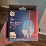 Ge Cync Direct Connect B11 Candle Multicolor Led Smart Bulbs 3-PACK Matter. Fixed Price $14.00.