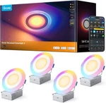 Govee Recessed Downlight 2, 4 Inch, Pack, Rgbic Led. Fixed Price $108.28.
