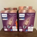 Lot Of 2 Philips Smart Bulb Led 40W Dimmable Wi-fi Wiz Connected Light. Fixed Price $25.23.