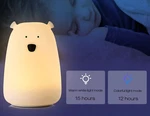 Led Lamps Night Light Cute Bear Touch Control With 9-COLOR Changing Kids Gifts. Fixed Price $9.99.