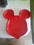 Tupperware Disney Mickey Mouse Food Plate #3751A Kids Ears Face Lunch. Fixed Price $9.99.