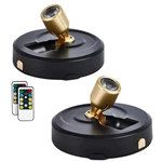 2-PACK Wireless Led Spotlight Battery Operated Picture Lights, Puck With. Fixed Price $31.29.