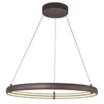 Abra Lighting 1LT Medium Dual Led Ring Pendant, Bronze 10008PN-BZ-SLING. Fixed Price $712.00.