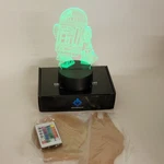Star Wars R2D2 Millennium Falcon Death Digital Smart Light Holinox. Fixed Price $15.00.
