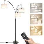 Sunmory 3 Light Floor Lamp 78" Dimmable Remote. Fixed Price $179.99.