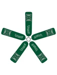 Fan Blade Designs 6601 Ceiling Covers, University Of Hawaii. Fixed Price $30.05.