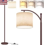 Arc Floor Lamp E26 Led 3 Color Temperatures Adjustable Heavy Base Modern Design. Fixed Price $75.18.
