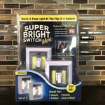 2 Cob Led Mini Light Switch Night Wall Wireless Battery Operated Closet Cordless. Fixed Price $9.85.