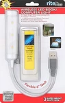 Rite Lite Wireless Led Touch-on Usb/battery-operated Book/computer Light White. Fixed Price $8.99.