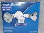 Motion Detection Floodlight Zenith 110DEG Fld No: HZ-5408-WH, Heathco Llc. Fixed Price $29.99.
