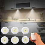Dimmable Led Under Cabinet Light Remote Control Battery Closet Wardrobe Night. Fixed Price $32.00.